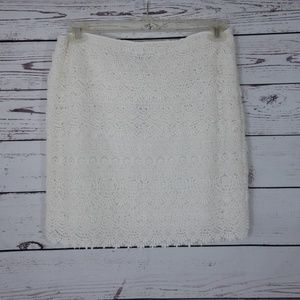 NWT Tiered Lace Pencil Skirt sz 8